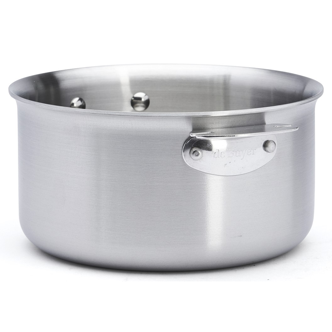 Pan ALCHIMY LOQY 18 cm, zilver, roestvrij staal, de Buyer