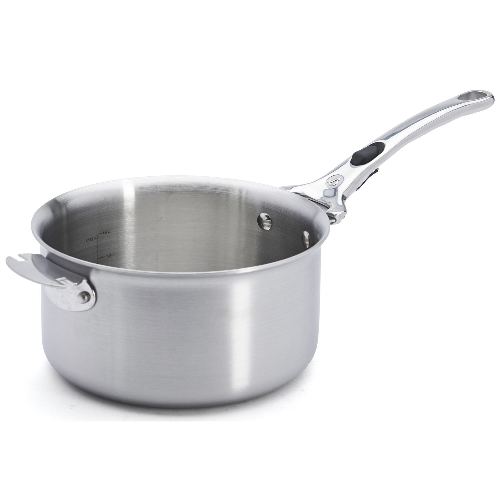 Pan ALCHIMY LOQY 18 cm, zilver, roestvrij staal, de Buyer
