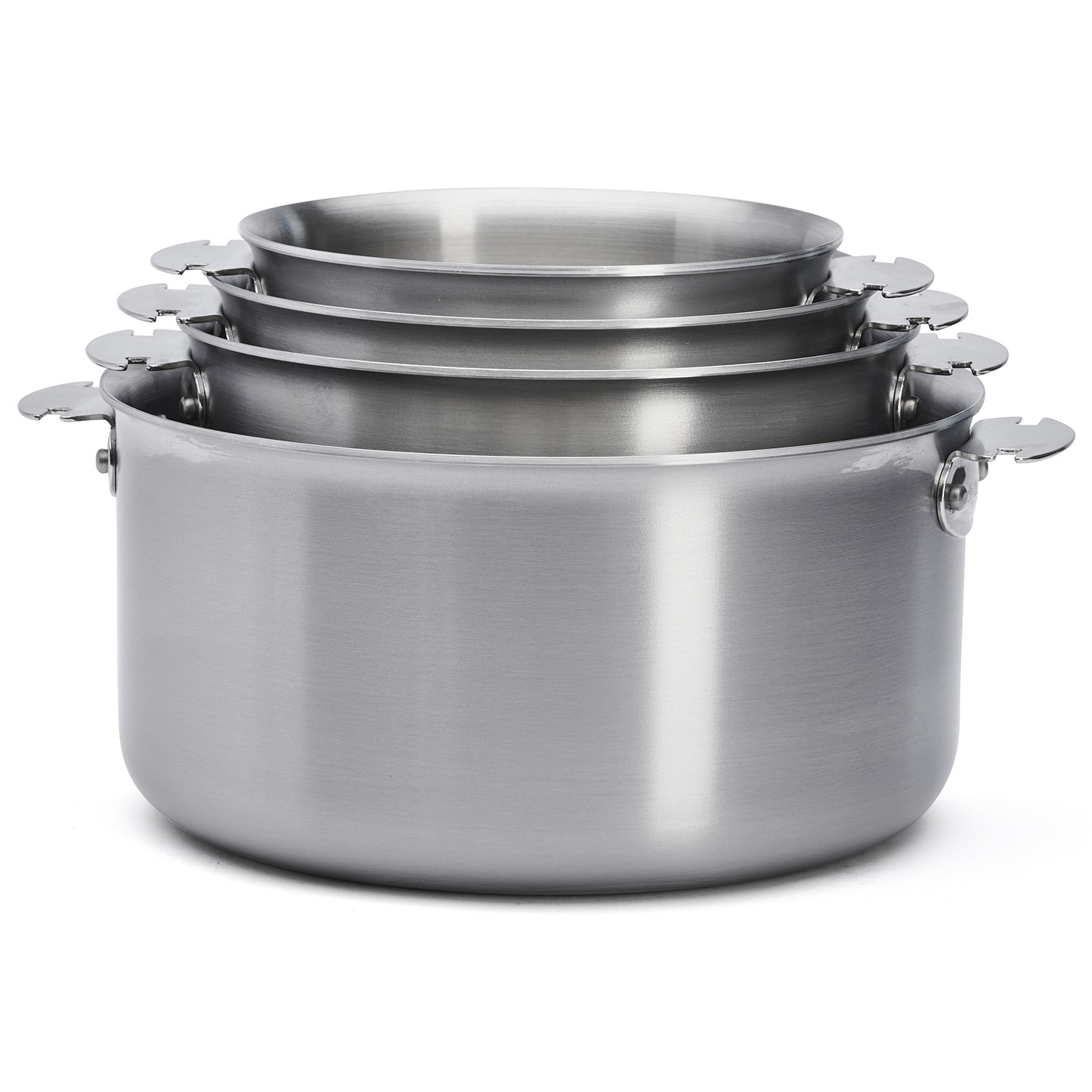 Pan ALCHIMY LOQY 24 cm, zilver, roestvrij staal, de Buyer