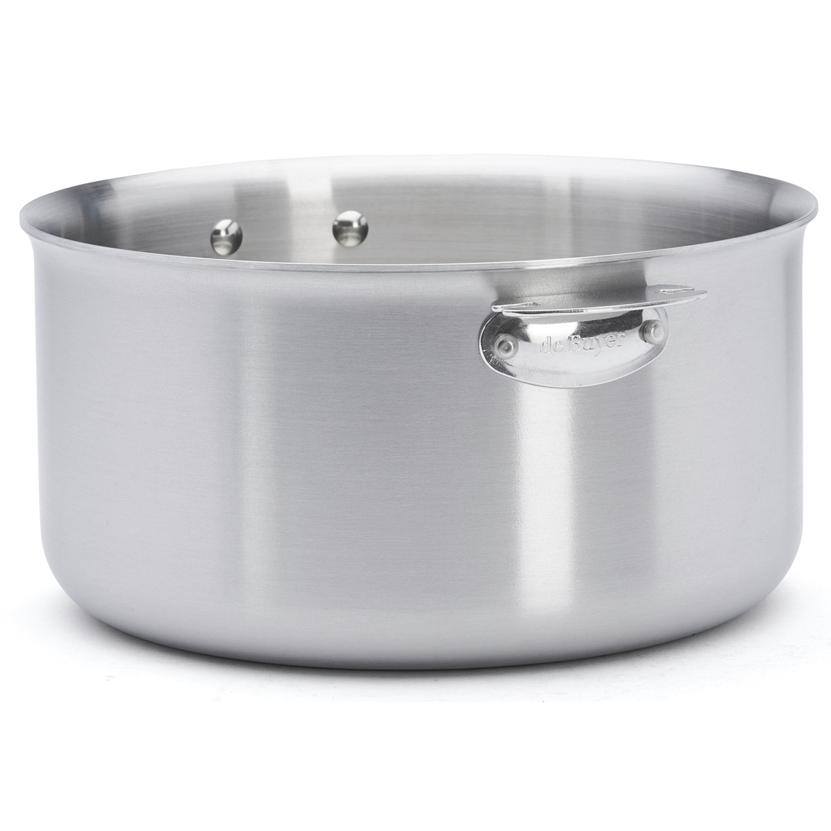 Pan ALCHIMY LOQY 24 cm, zilver, roestvrij staal, de Buyer