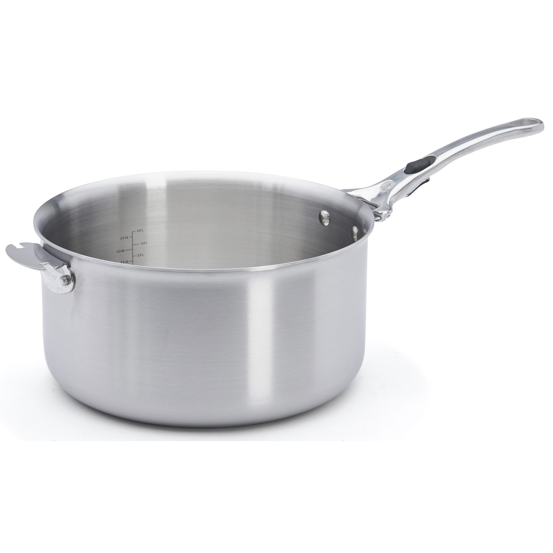 Pan ALCHIMY LOQY 24 cm, zilver, roestvrij staal, de Buyer