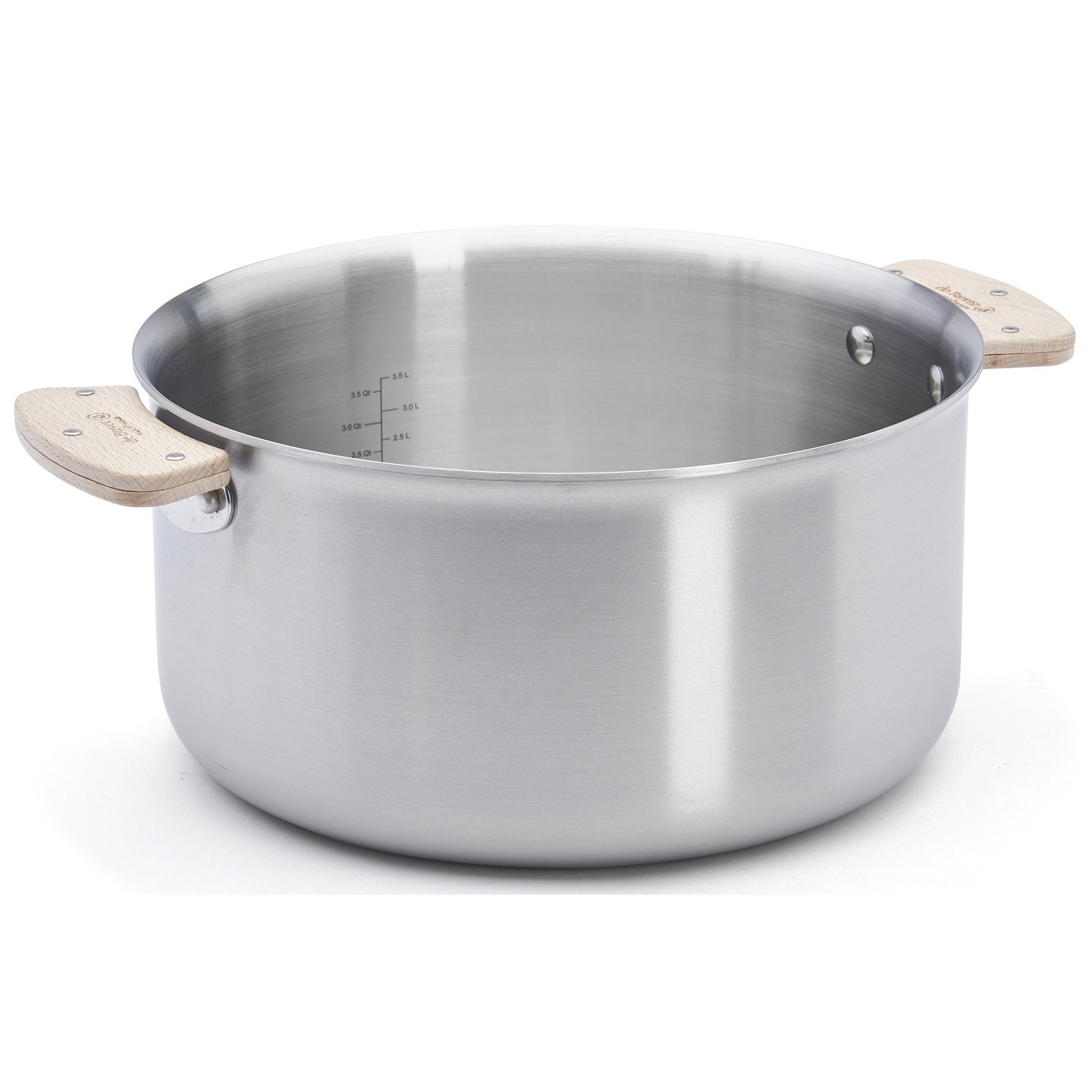 Pan ALCHIMY LOQY 24 cm, zilver, roestvrij staal, de Buyer