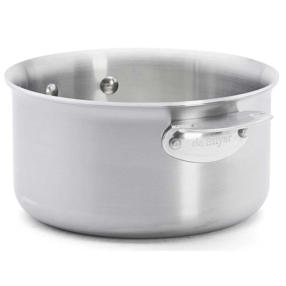 Pan ALCHIMY LOQY 16 cm, zilver, roestvrij staal, de Buyer