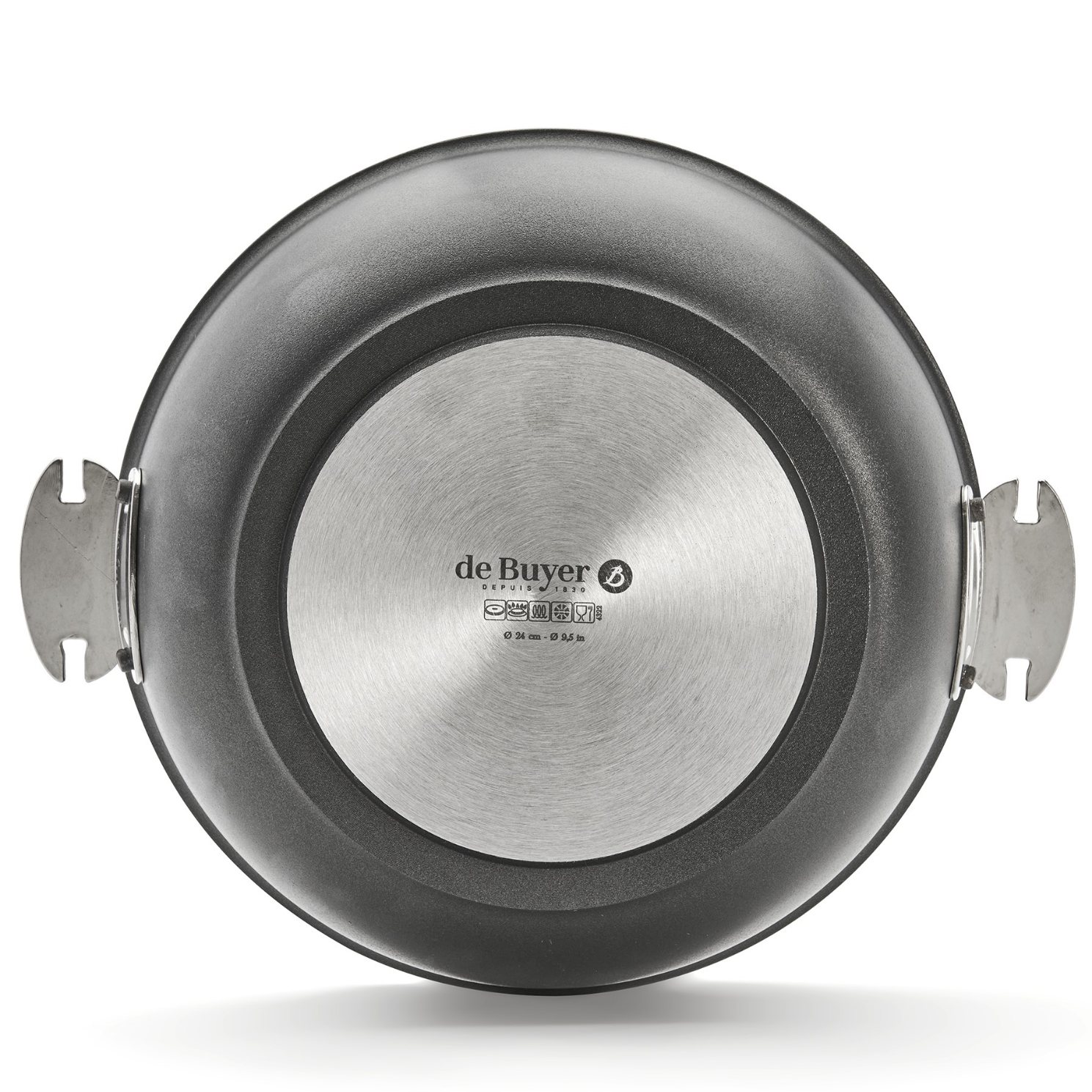 Sauteerpan CHOC EXTREME LOQY 24 cm, zwart, aluminium, de Buyer