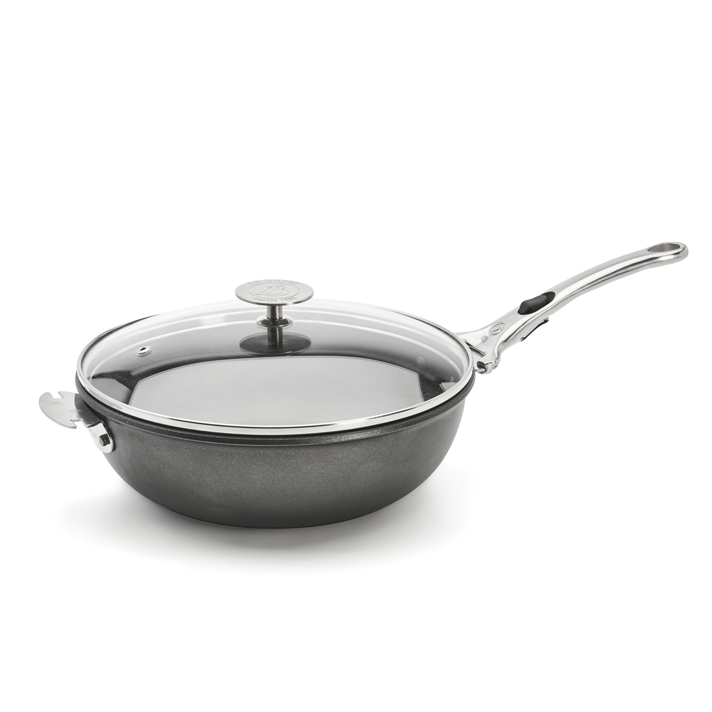 Sauteerpan CHOC EXTREME LOQY 24 cm, zwart, aluminium, de Buyer