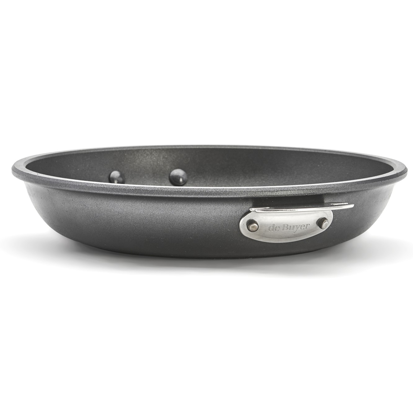 Pan CHOC EXTREME LOQY 24 cm, zwart, aluminium, de Buyer