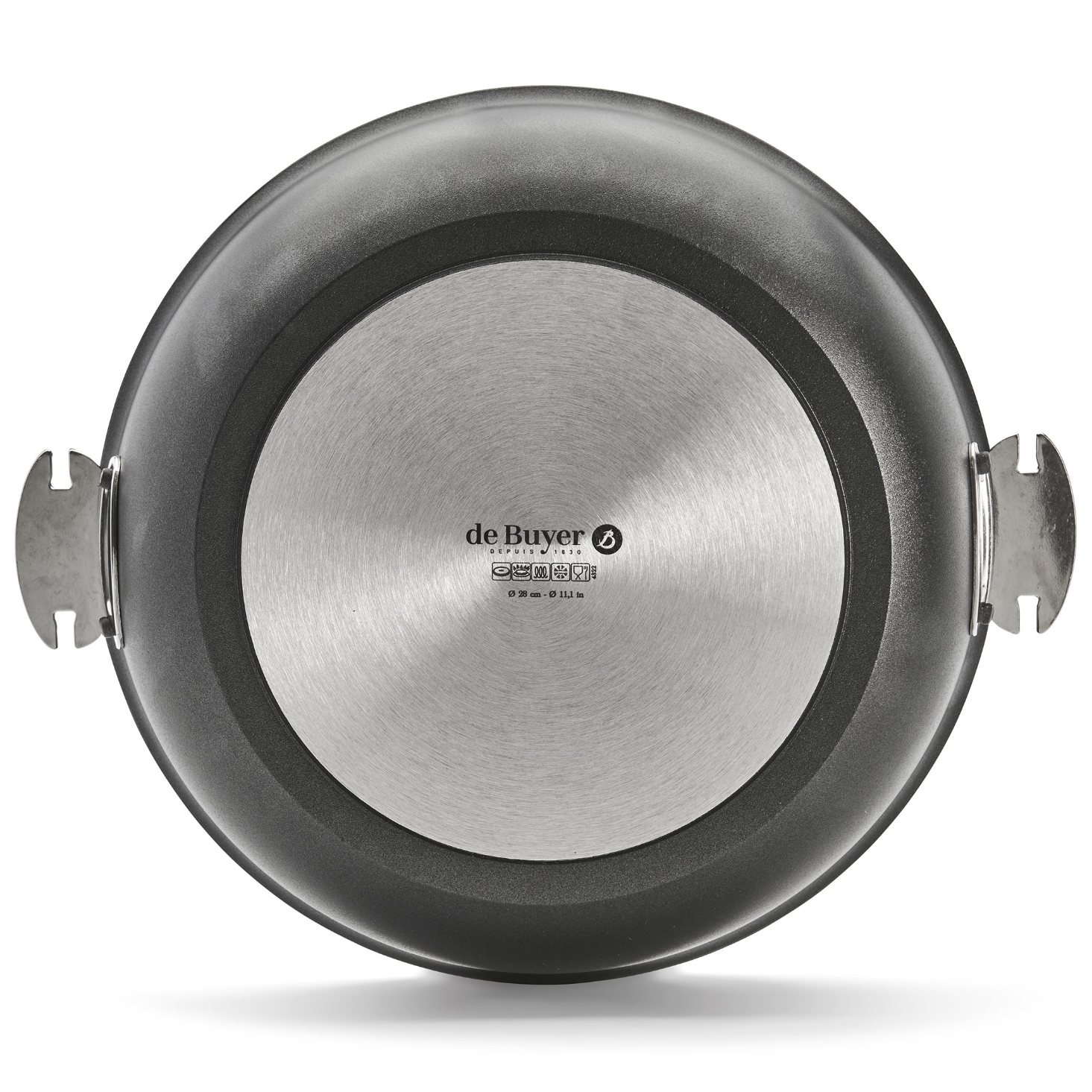 Sauteerpan CHOC EXTREME LOQY 28 cm, zwart, aluminium, de Buyer