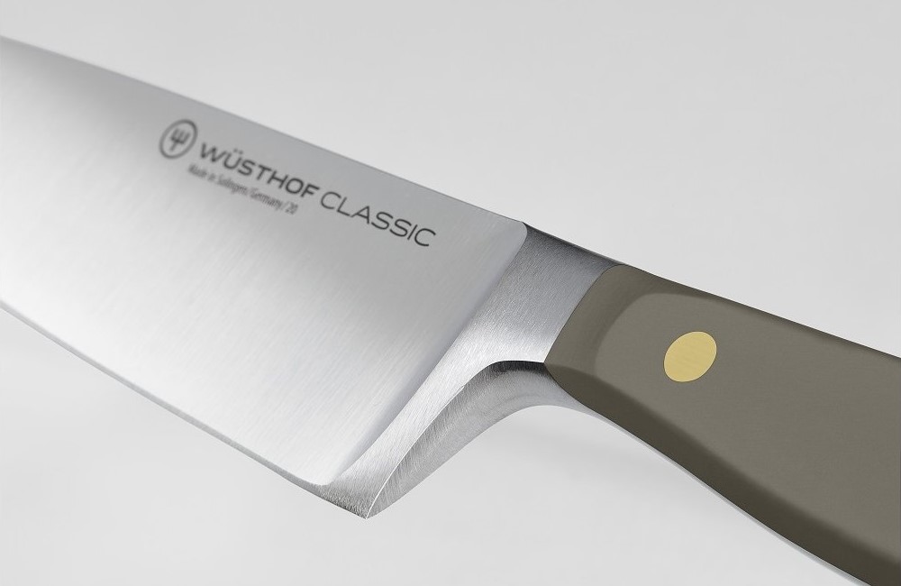 Koksmes CLASSIC COLOUR 16 cm, fluweel oester, Wüsthof