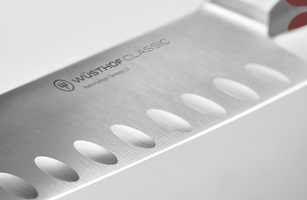 Santoku mes CLASSIC COLOUR 17 cm, sumak, Wüsthof
