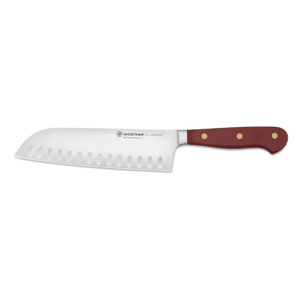 Santoku mes CLASSIC COLOUR 17 cm, sumak, Wüsthof