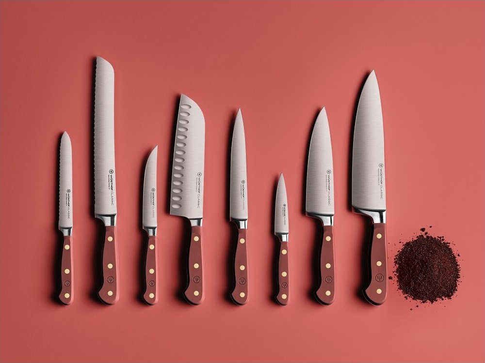Steakmes (set) CLASSIC COLOUR, 4 stuks, 12 cm, tasty sumak, Wüsthof