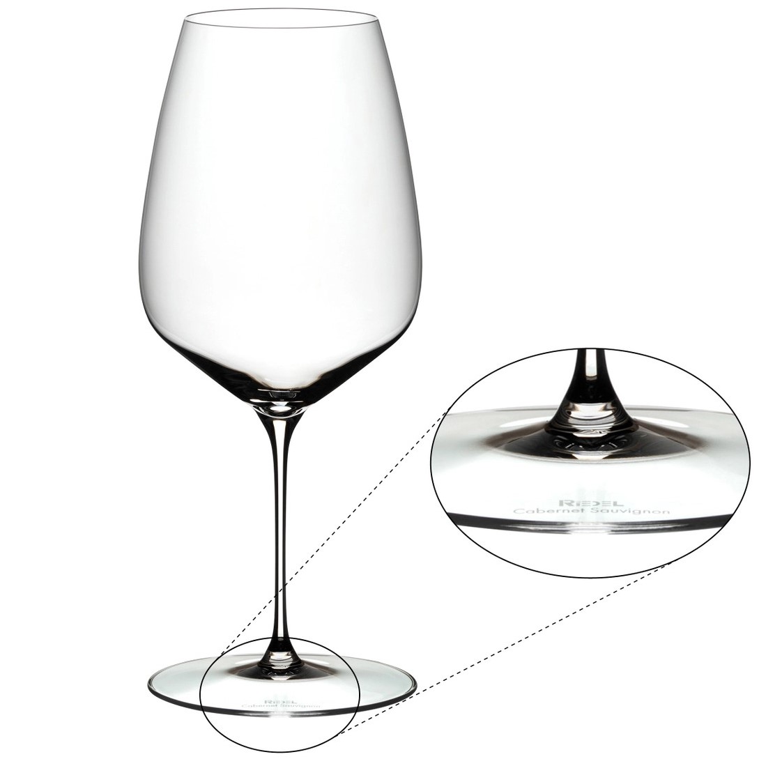 Rode wijnglas (set) VELOCE, 2 stuks, 829 ml, Riedel