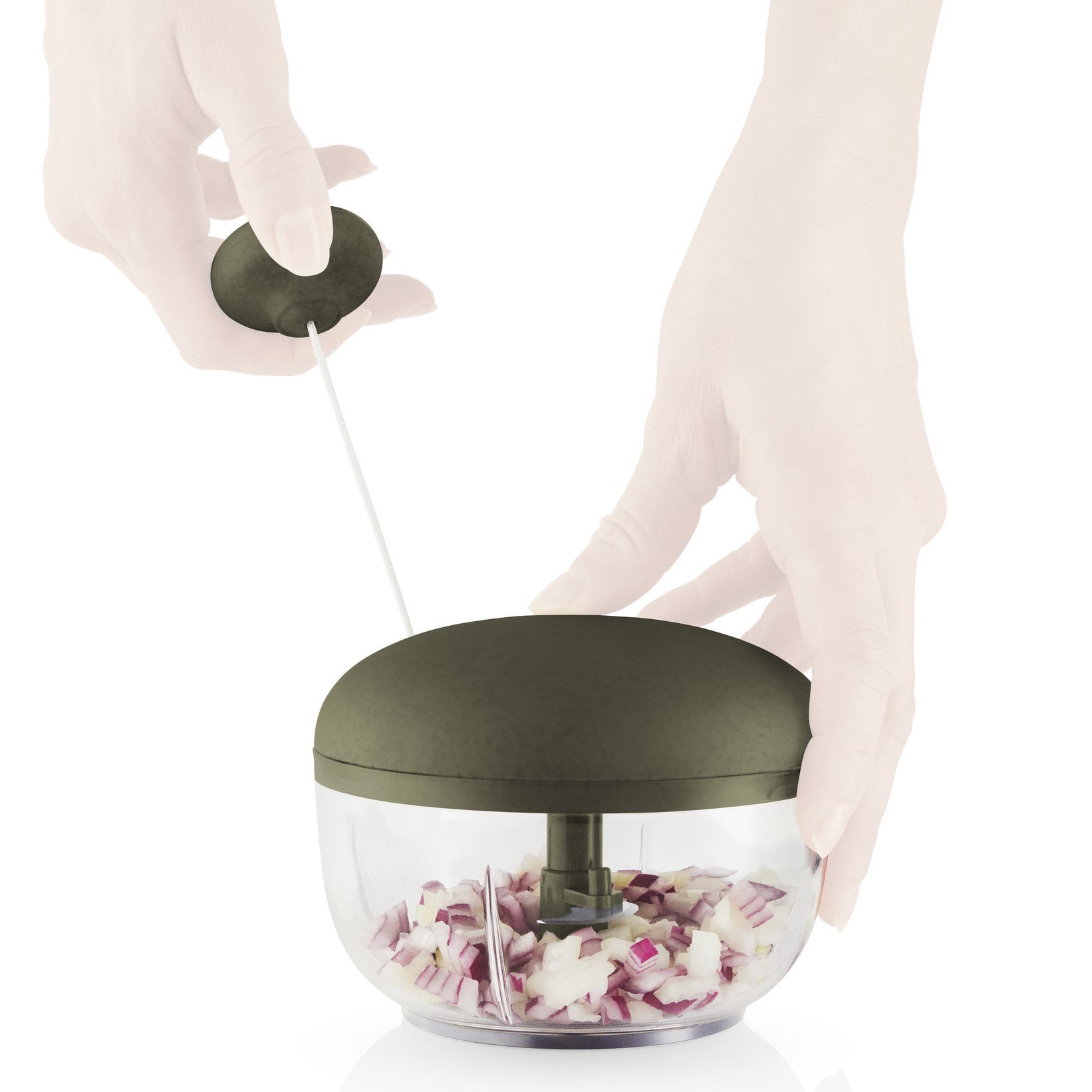 Minihakmolen GREEN TOOL 500 ml, groen, roestvrij staal/kunststof, Eva Solo