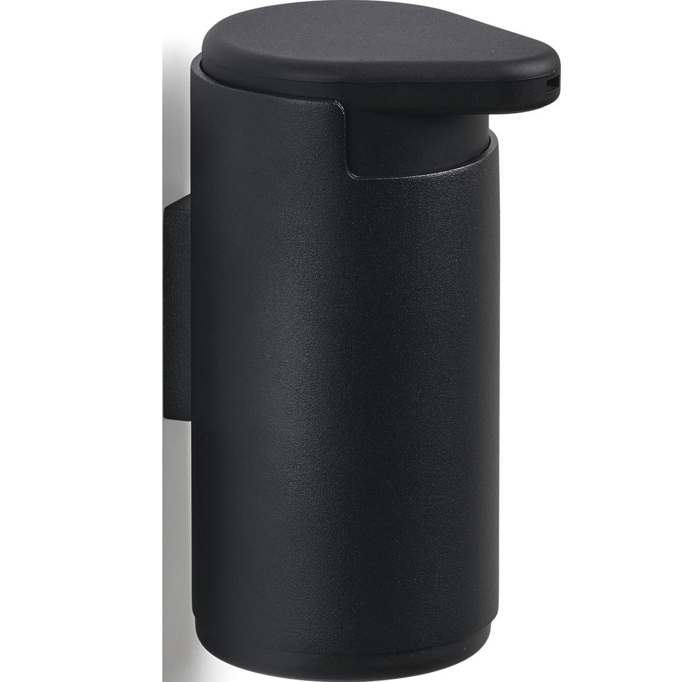 Zeepdispenser RIM 200 ml, wandmontage, zwart, aluminium, Zone Denmark
