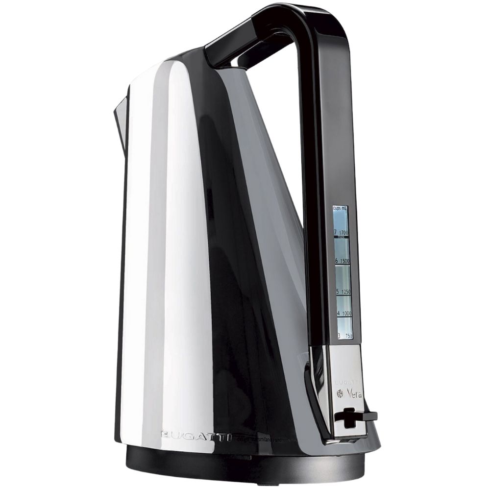 Waterkoker VERA EASY 1,7 l, zilver, roestvrij staal, Bugatti