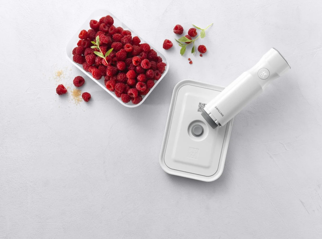 Vacuümbus FRESH & SAVE S 400 ml, wit, kunststof, Zwilling
