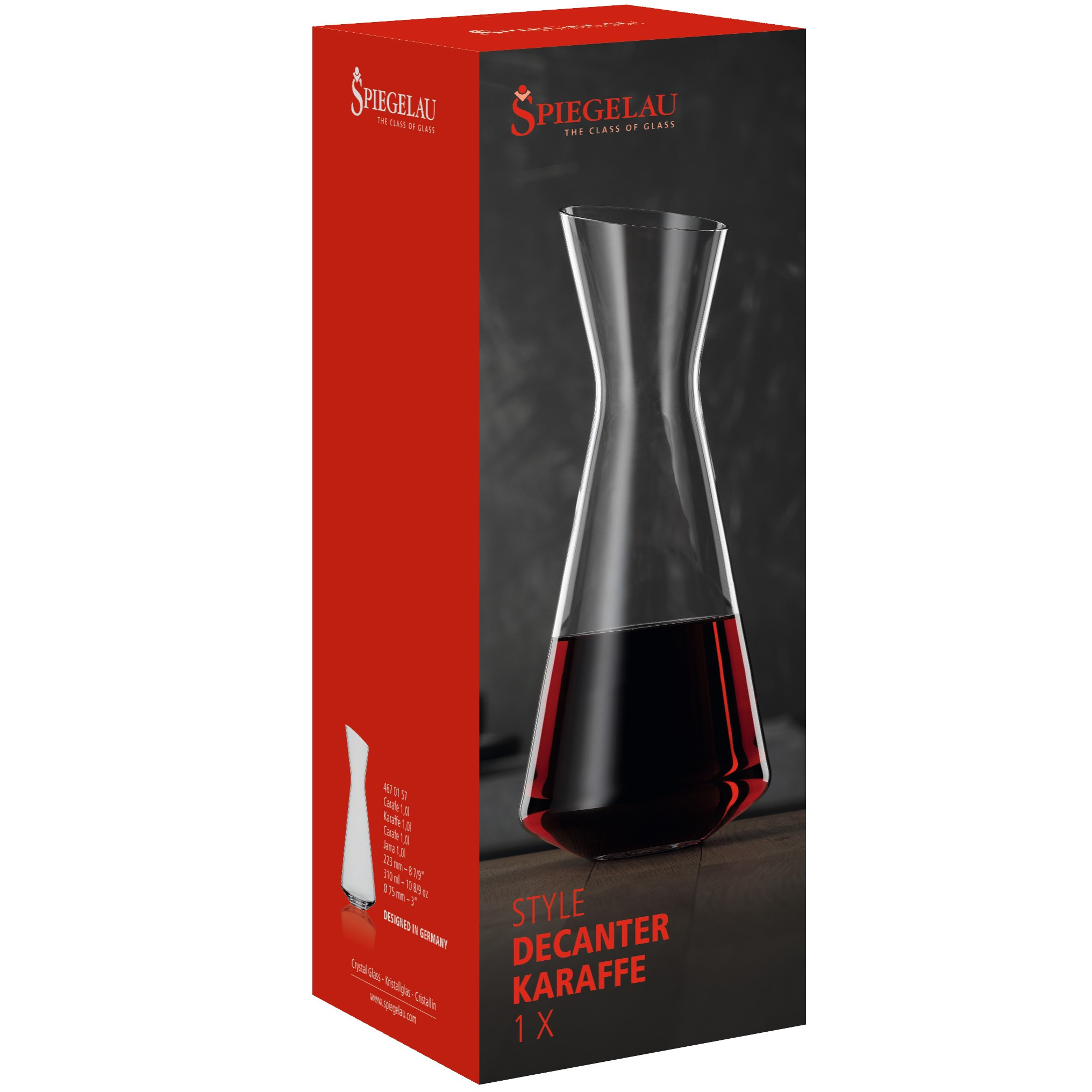 Decanteerkaraf STYLE 1 l, helder, Spiegelau