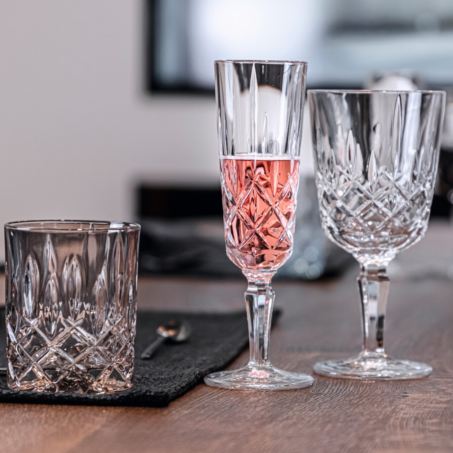 Champagneglas (set) NOBLESSE, 4 stuks, 150 ml, helder, Nachtmann