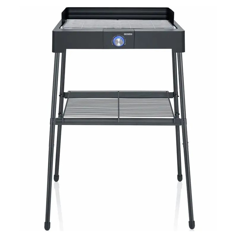 Elektrische barbecue PG 8566 98 cm, staand model, zwart, Severin