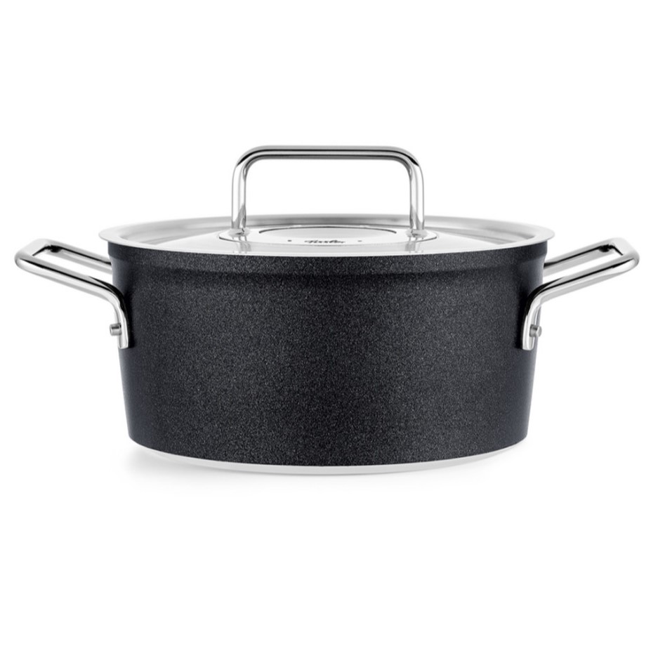 Braadpan ADAMANT 20 cm, zwart, aluminium, Fissler