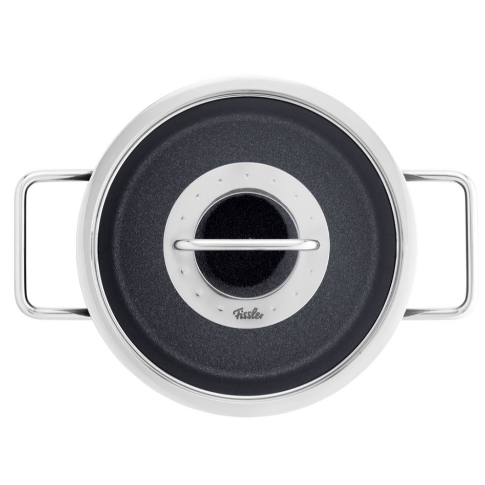 Braadpan ADAMANT 20 cm, zwart, aluminium, Fissler