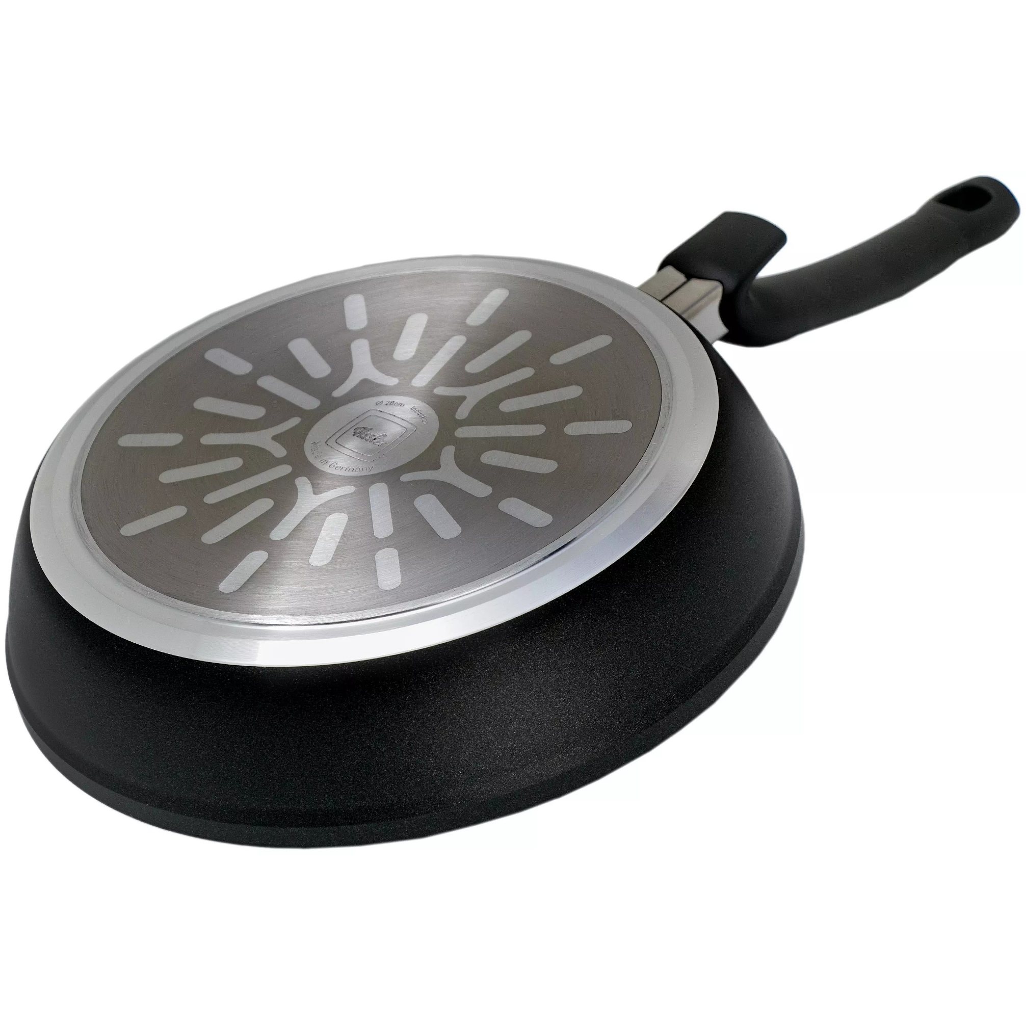 Koekenpannenset ADAMANT COMFORT, 2-delig, zwart, aluminium, Fissler