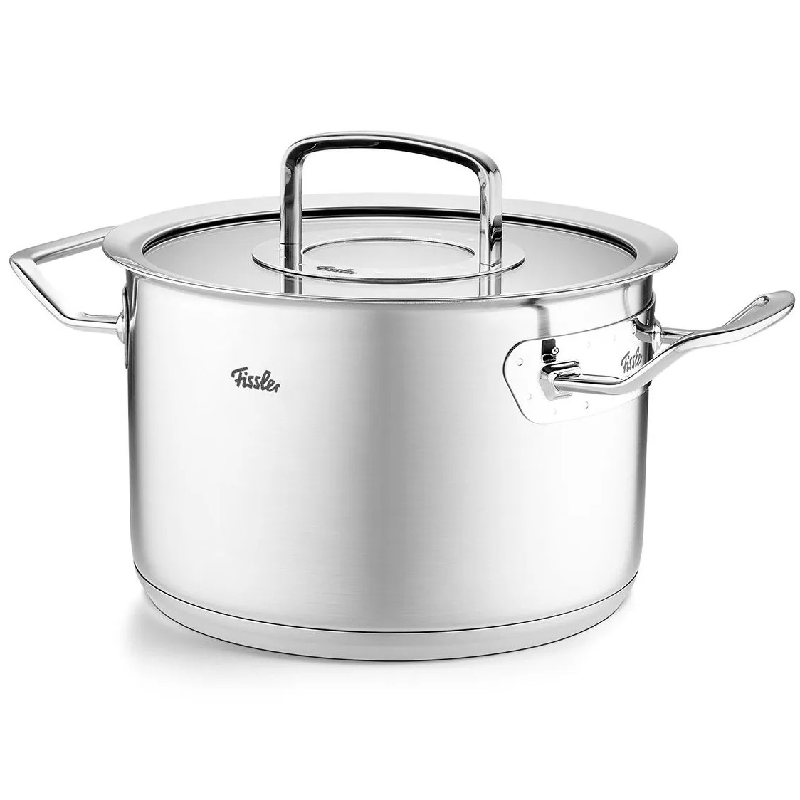 Pan ORIGINAL PROFI 20 cm, zilver, roestvrij staal, Fissler
