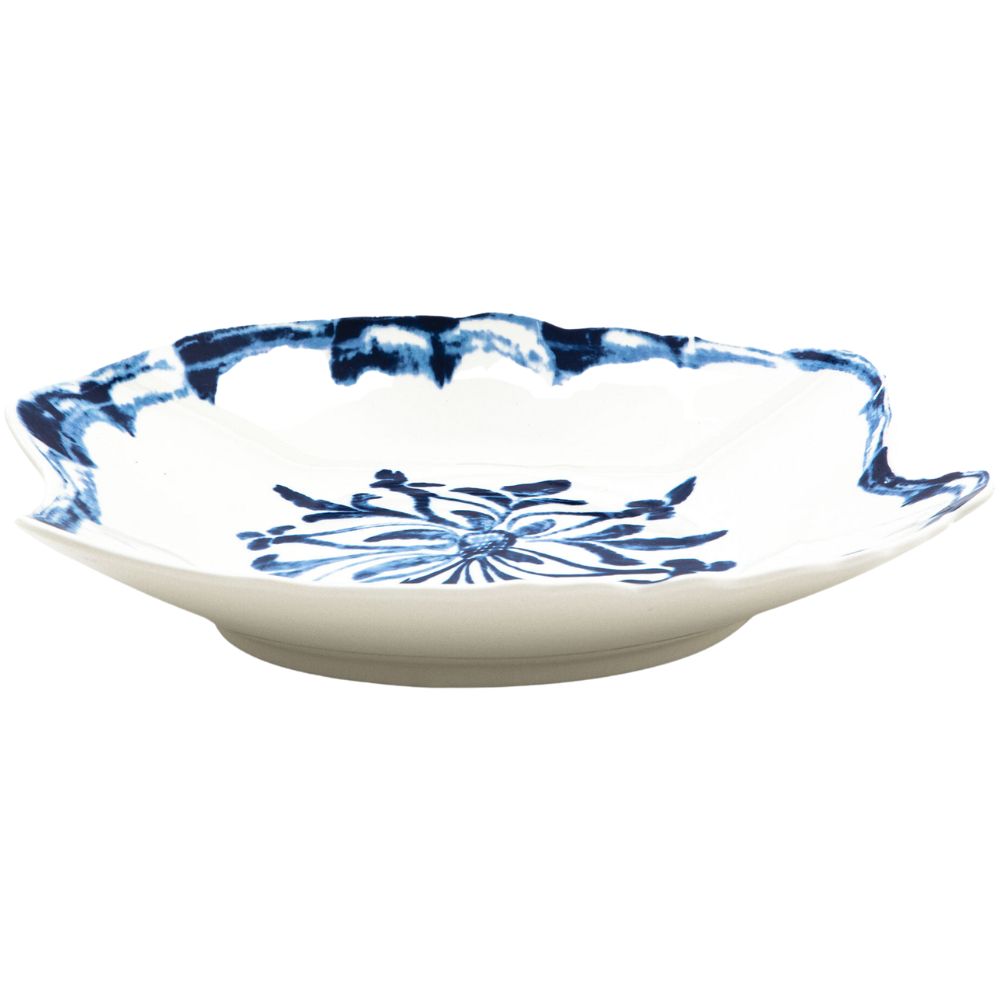 Diep bord DIESEL CLASSICS ON ACID TALAVERA 25 cm, blauw, porselein, Seletti