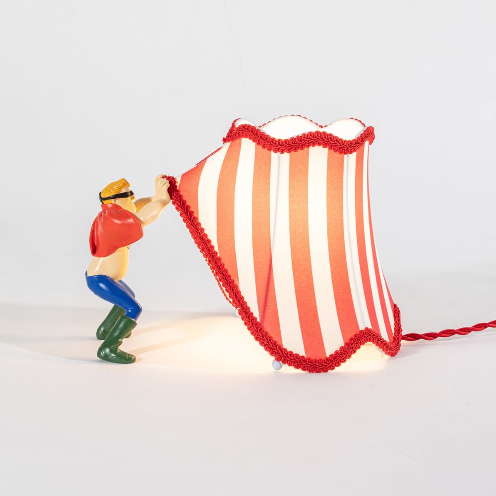 204564 4 stolni lampa circus abatjour superman 26 cm vicebarevna pryskyrice seletti