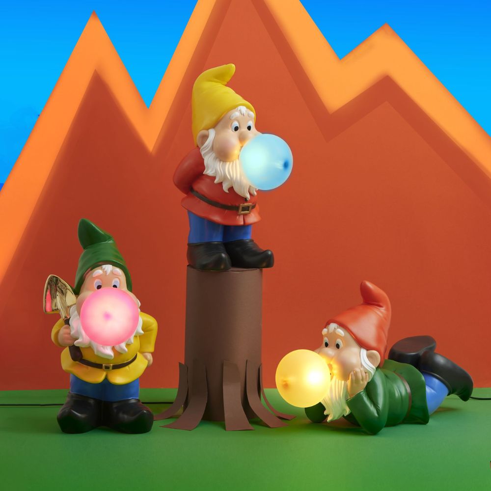 Bureaulamp GUMMY DREAMING 30 cm, veelkleurig, kunststof, Seletti