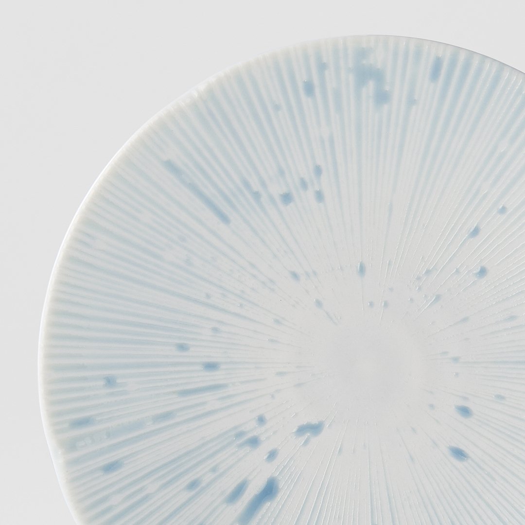 Tapasbord ICE BLUE 16,5 cm, blauw, MIJ