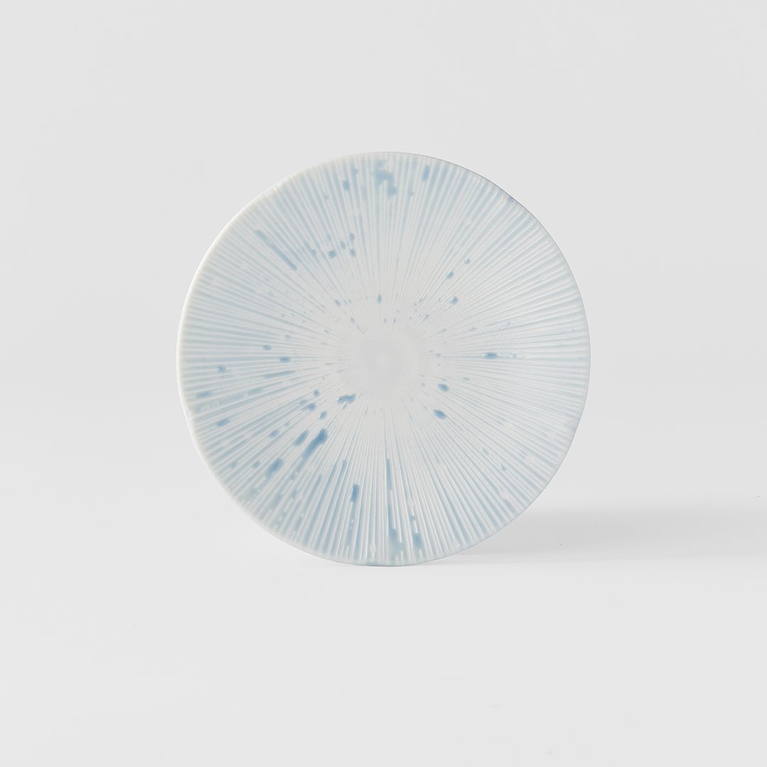 Tapasbord ICE BLUE 16,5 cm, blauw, MIJ
