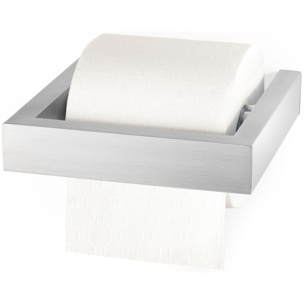 Wc-rolhouder LINEA 15 cm, mat, roestvrij staal, Zack
