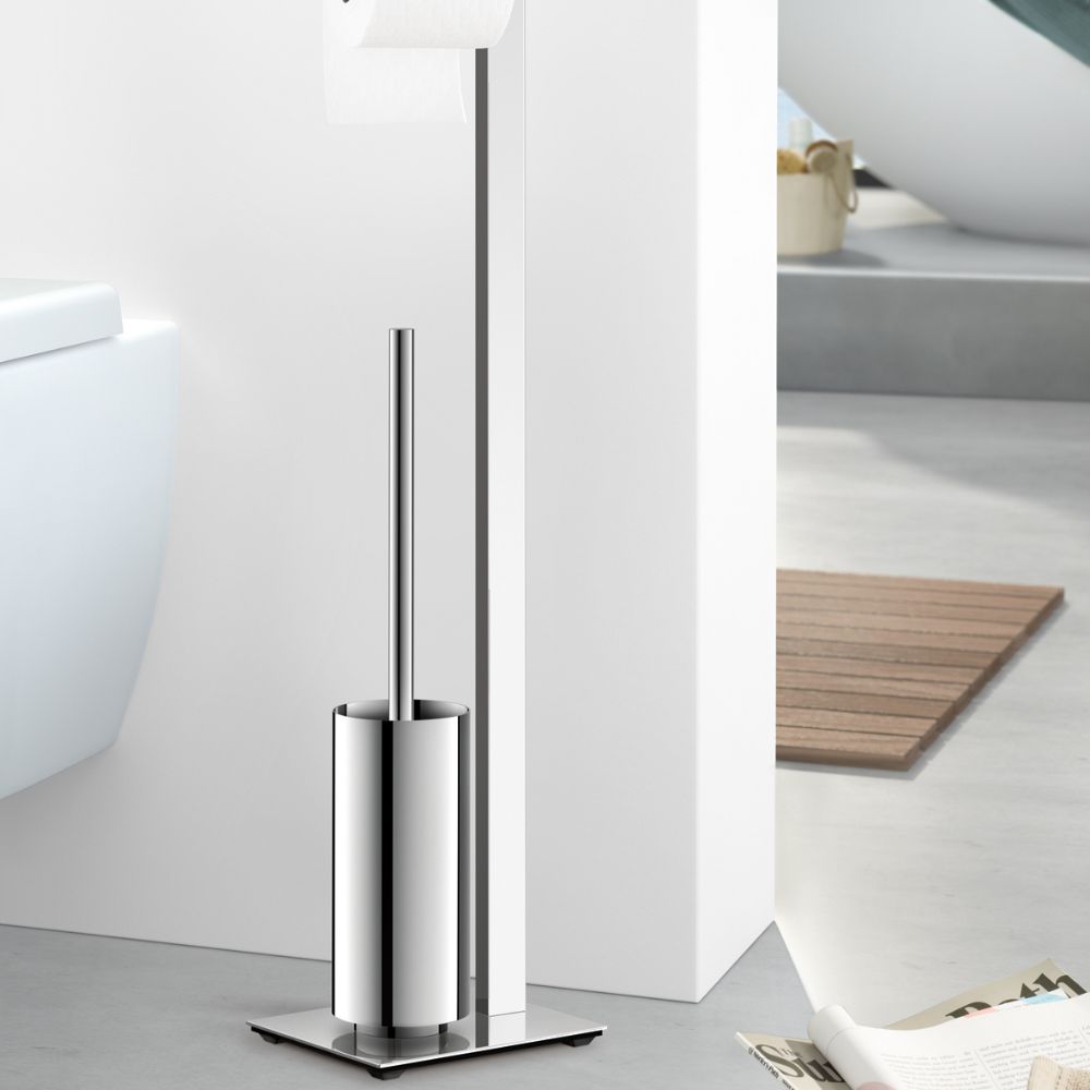 Toiletbutler LINEA 72 cm, gepolijst, roestvrij staal, Zack