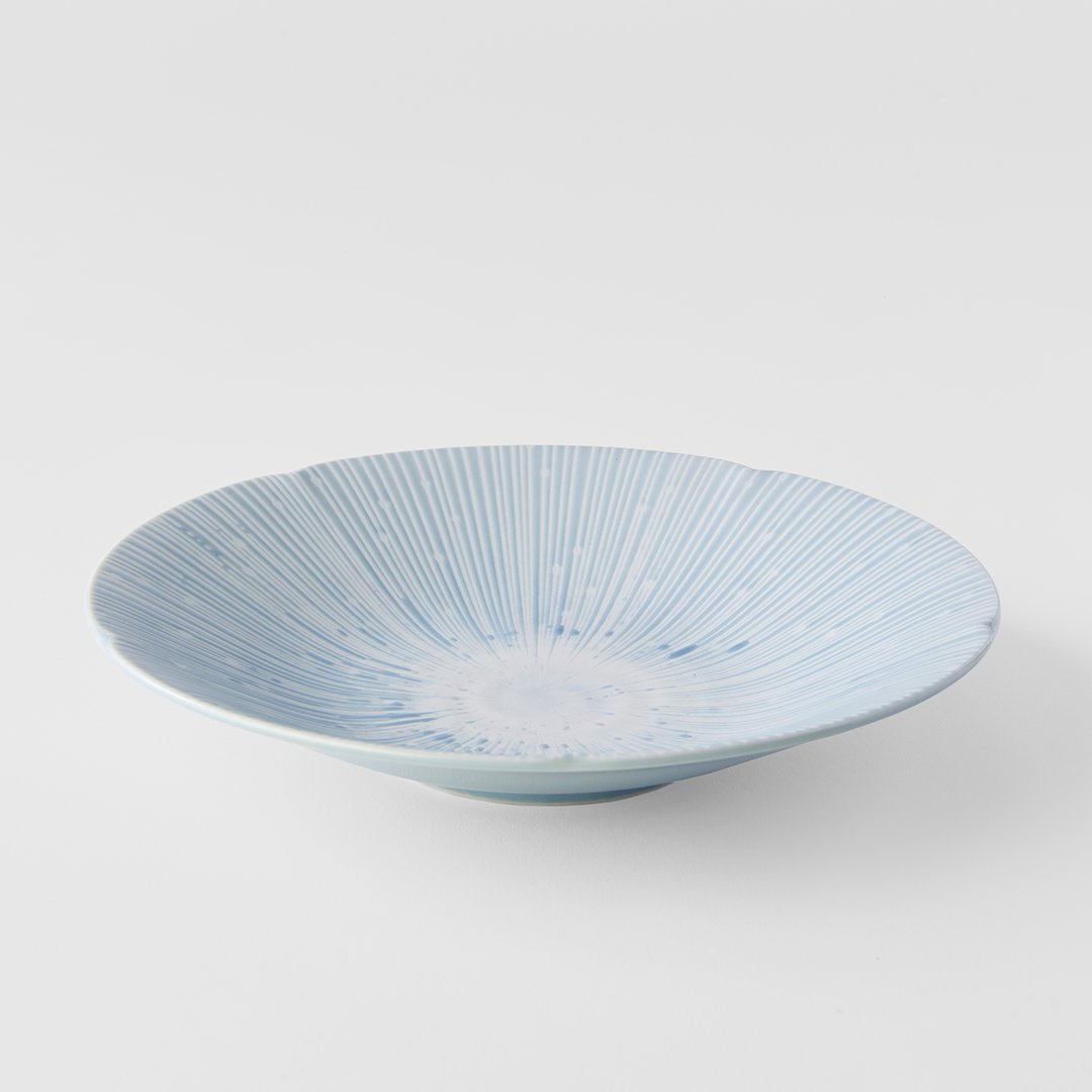 Eetkom ICE BLUE 550 ml, blauw, keramiek, MIJ