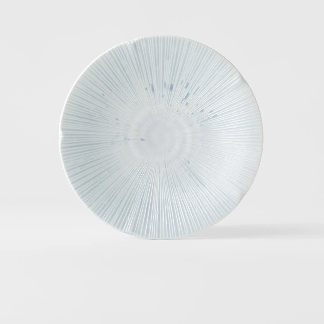 Broodbordje ICE BLUE 22 cm, blauw, MIJ