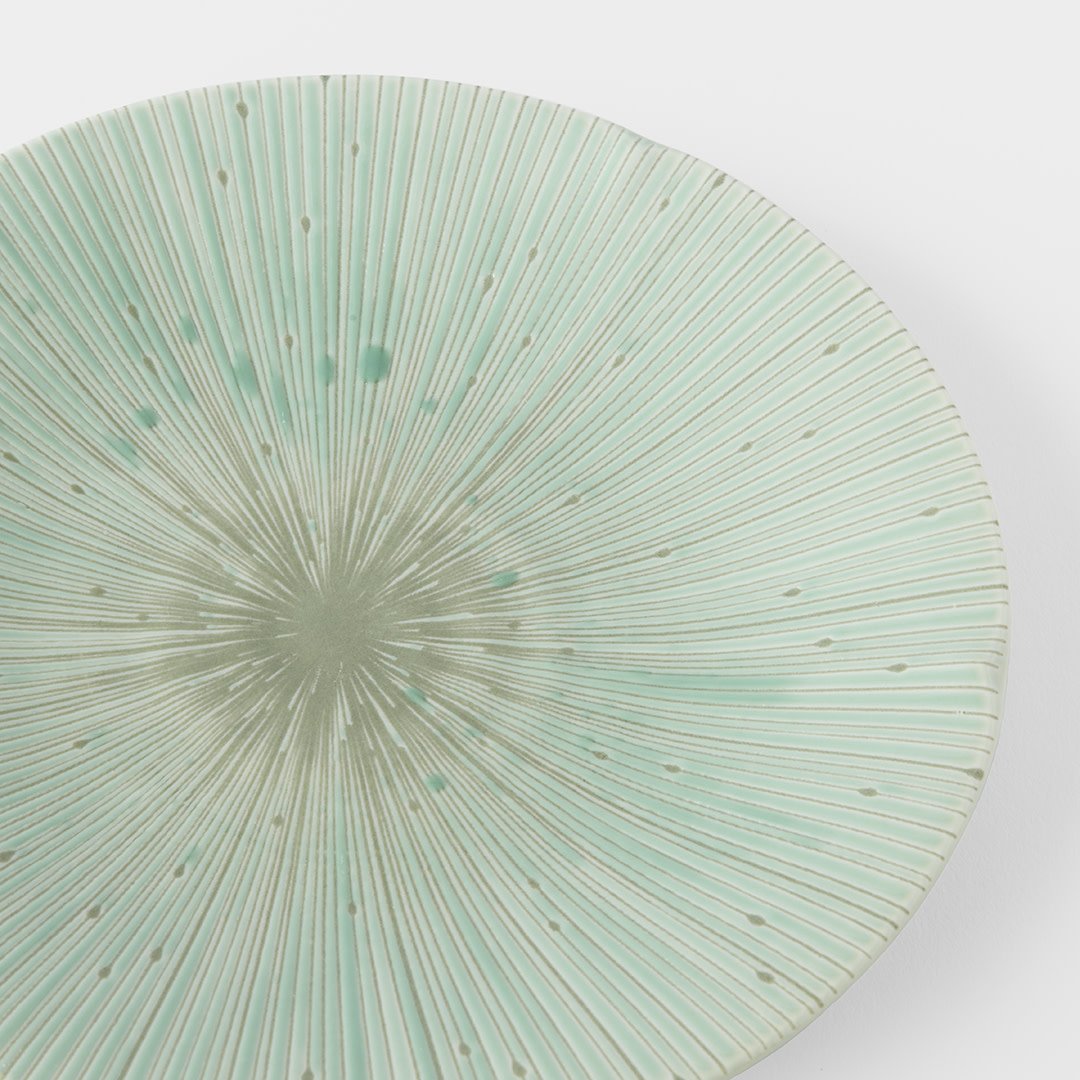 Bord ICE GREEN 22 cm, groen, MIJ