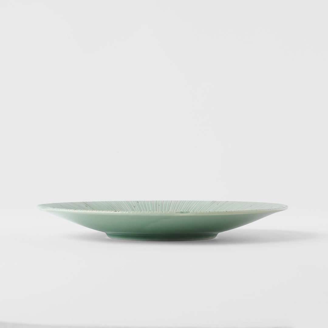 Bord ICE GREEN 22 cm, groen, MIJ