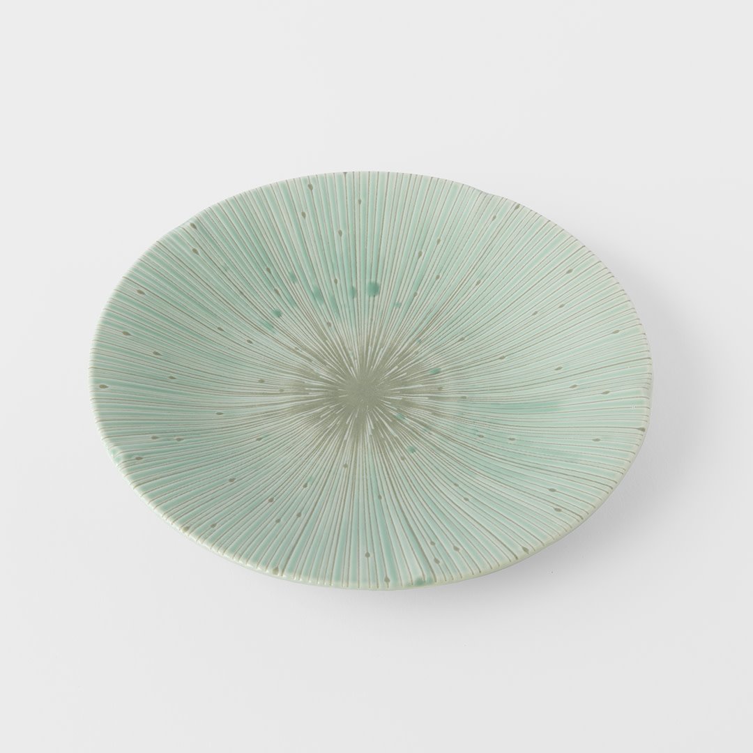 Bord ICE GREEN 22 cm, groen, MIJ