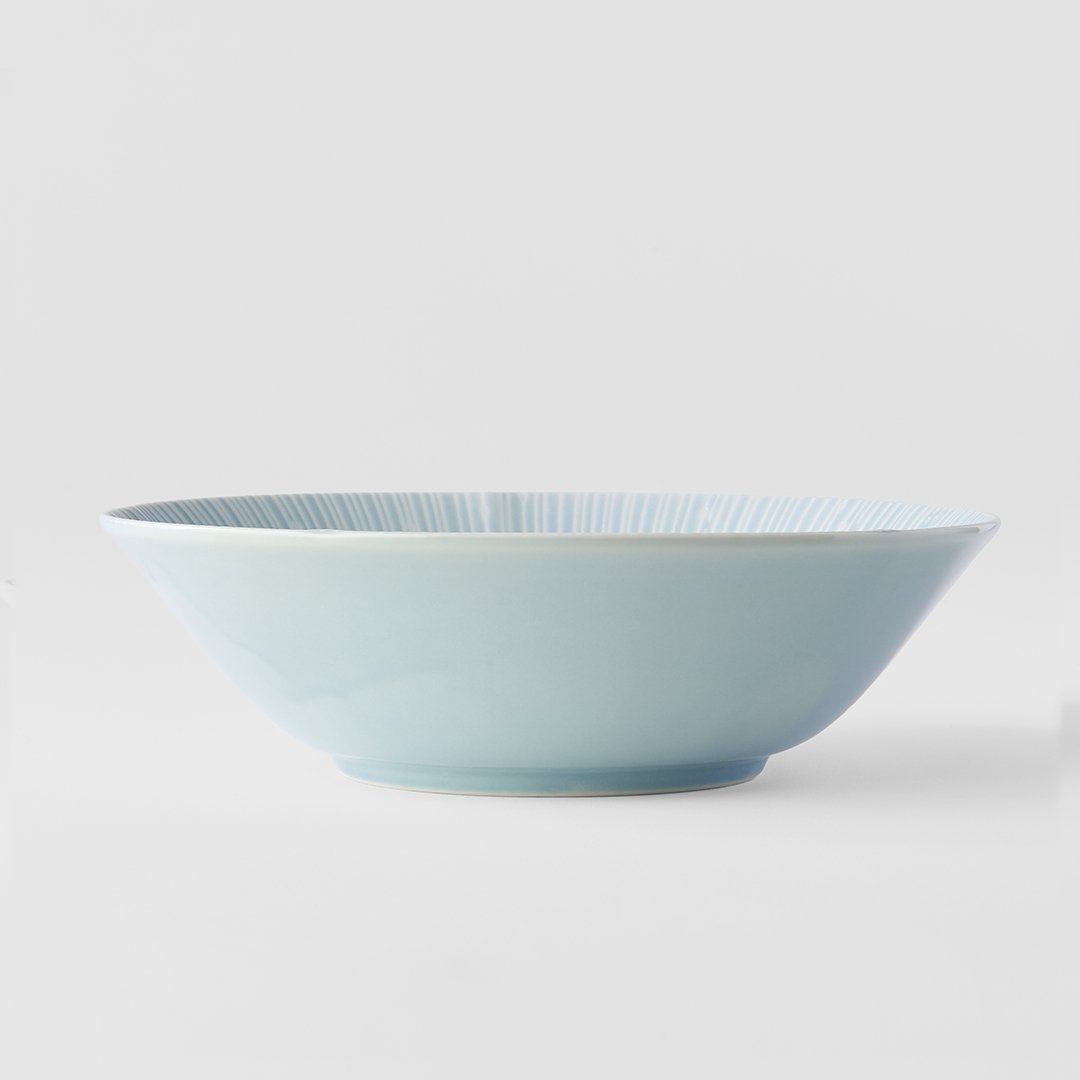Eetkom ICE BLUE 700 ml, blauw, keramiek, MIJ