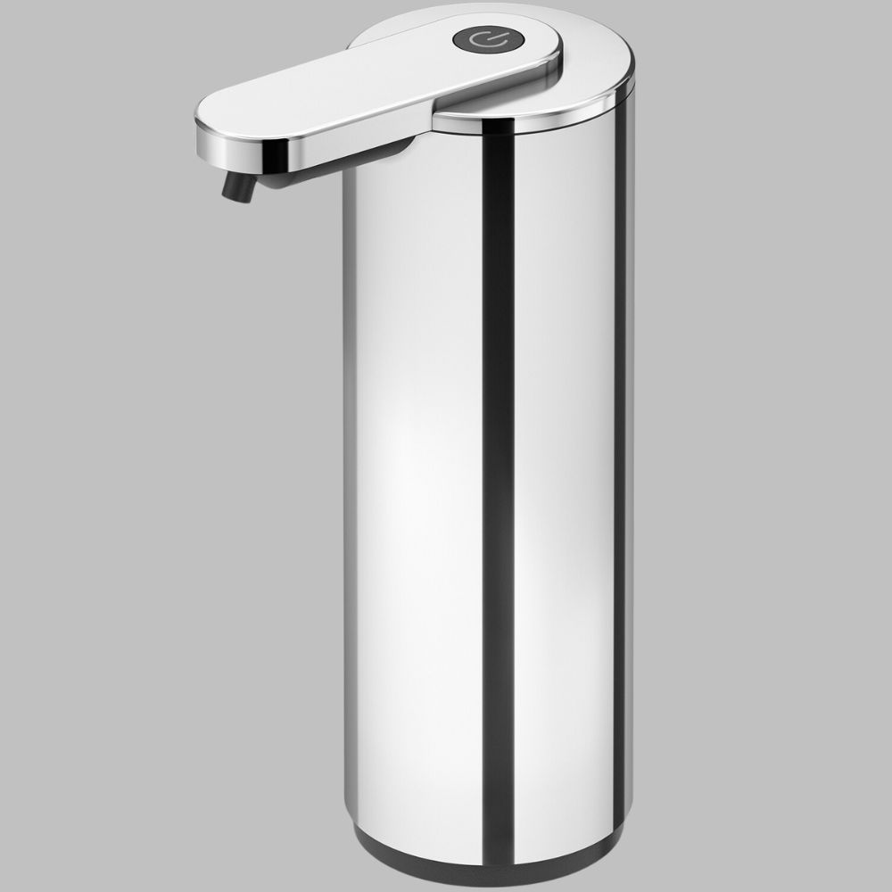 Zeepdispenser TERVA 175 ml, contactloos, gepolijst, roestvrij staal, Zack