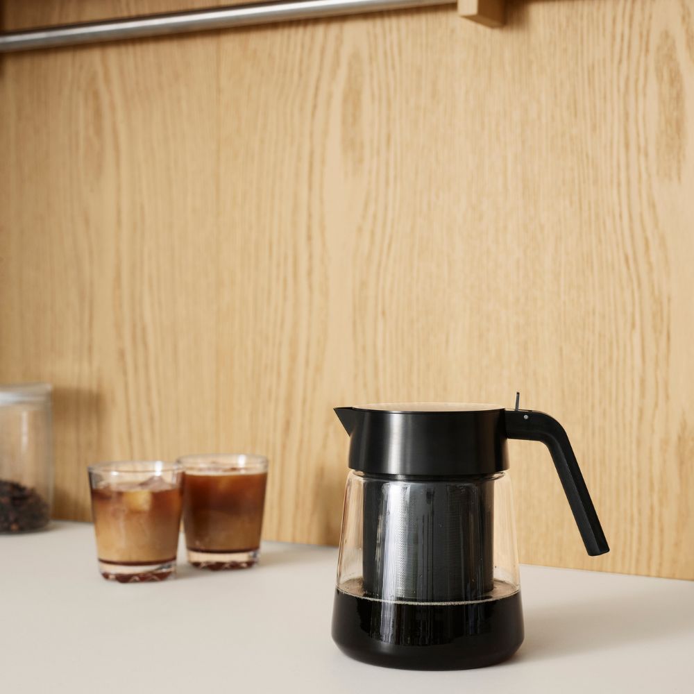 Filter voor koude dranken NOHR, zwart, roestvrij staal, Stelton