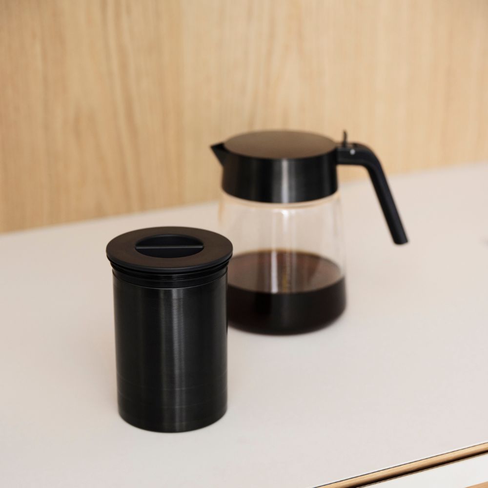 Filter voor koude dranken NOHR, zwart, roestvrij staal, Stelton