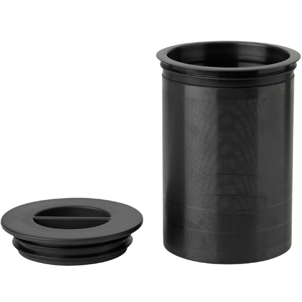 Filter voor koude dranken NOHR, zwart, roestvrij staal, Stelton