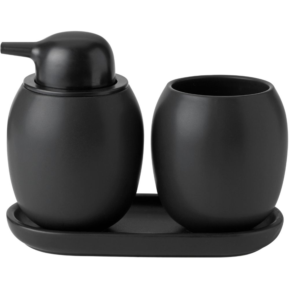 Sleutelschaaltje FJORD 18 cm, zwart, keramiek, Stelton