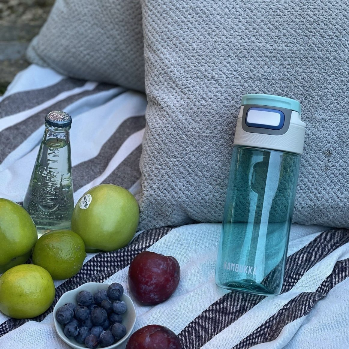 Waterbidon ELTON 500 ml, ijsgroen, tritan, Kambukka