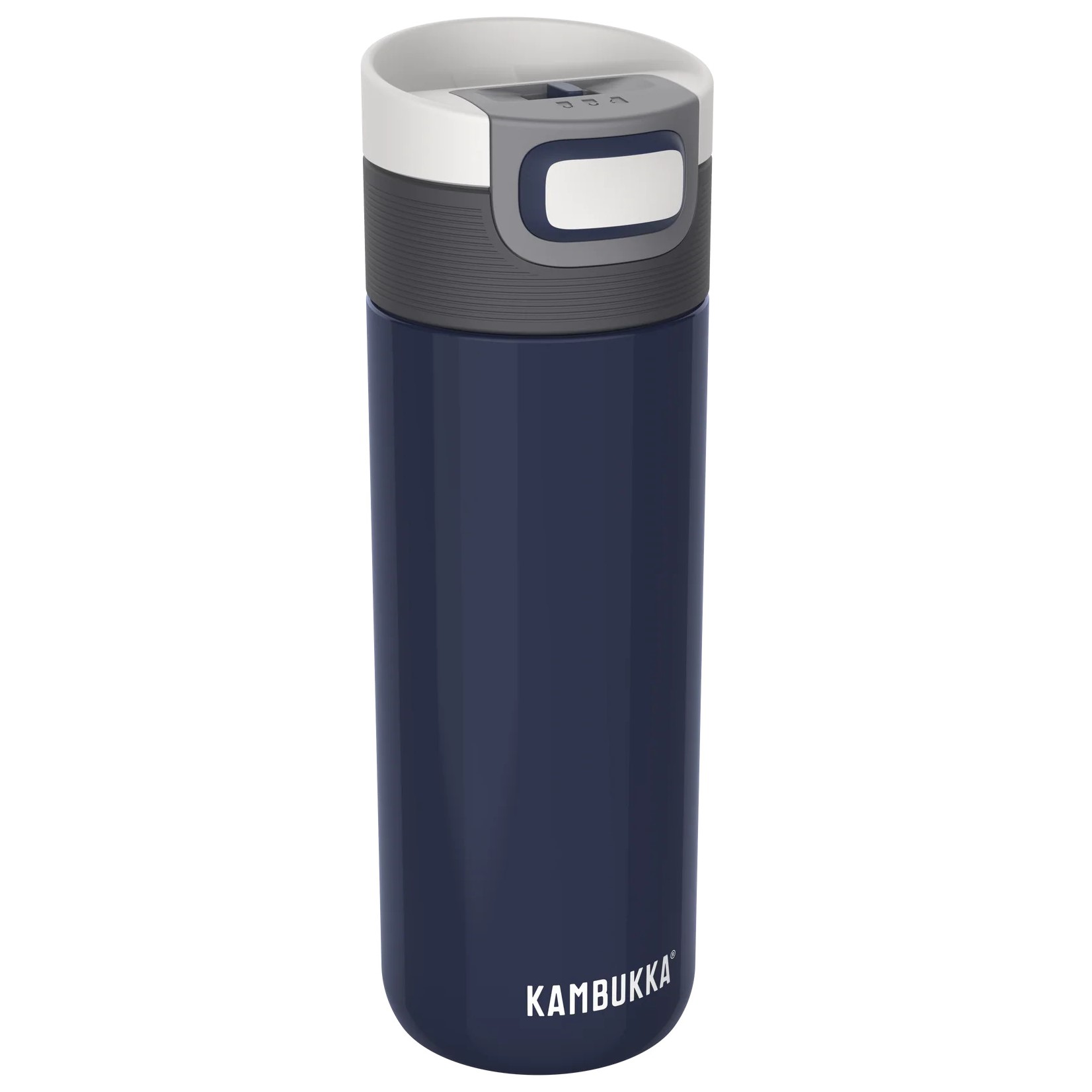 Thermosbeker ETNA 500 ml, denimblauw, roestvrij staal, Kambukka