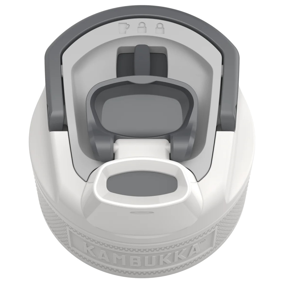 Thermosfles ELTON INSULATED 600 ml, krijtwit, roestvrij staal, Kambukka