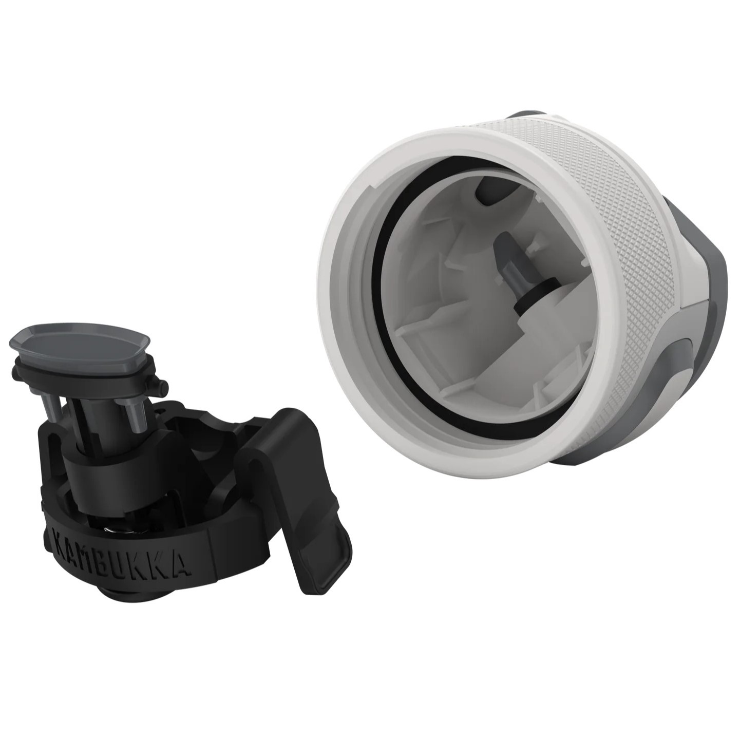 Thermosfles ELTON INSULATED 600 ml, krijtwit, roestvrij staal, Kambukka