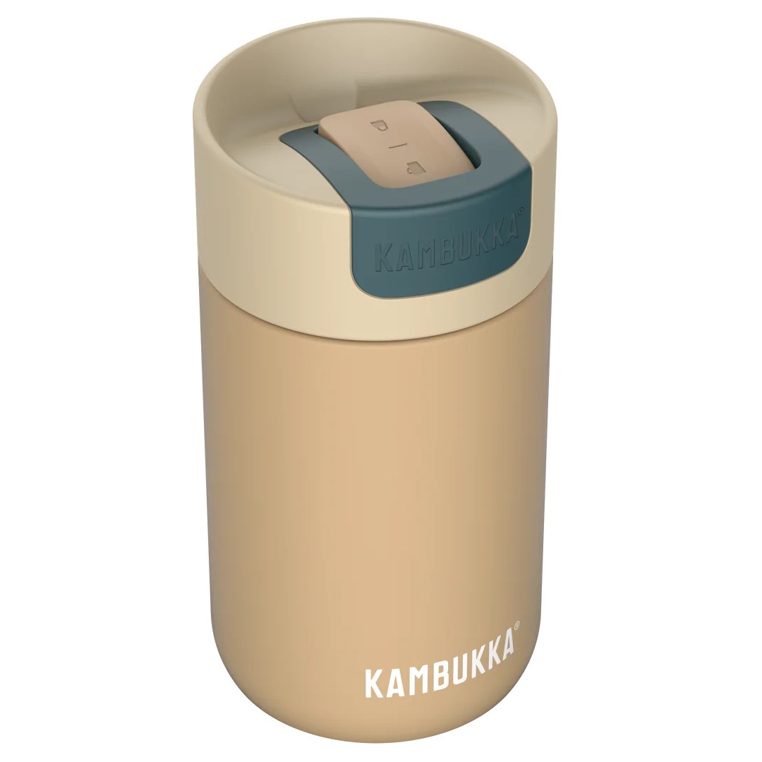 Thermosbeker OLYMPUS 300 ml, mokka, roestvrij staal, Kambukka